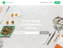 Tablet Screenshot of greenlightapp.com